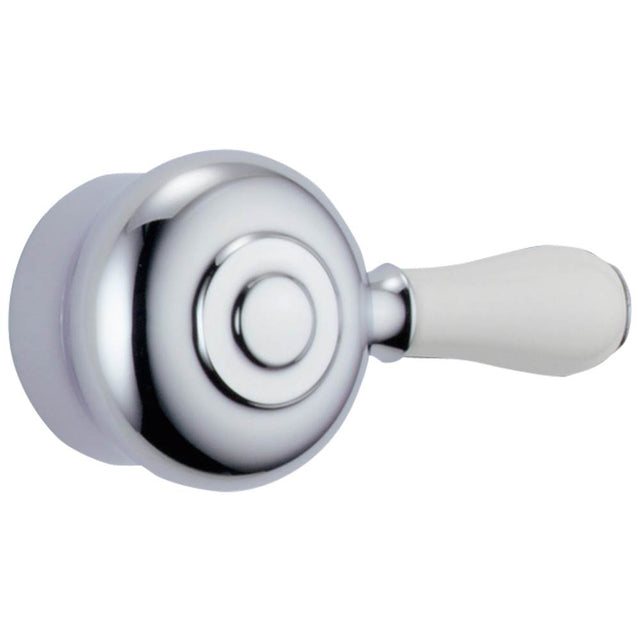 Delta Faucet - Leland Porcelain Handle Kit - Tub & Shower - Chrome