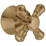 Delta Faucet - CassidyE Metal Cross Handle Kit - 14 Series - Champagne Bronze