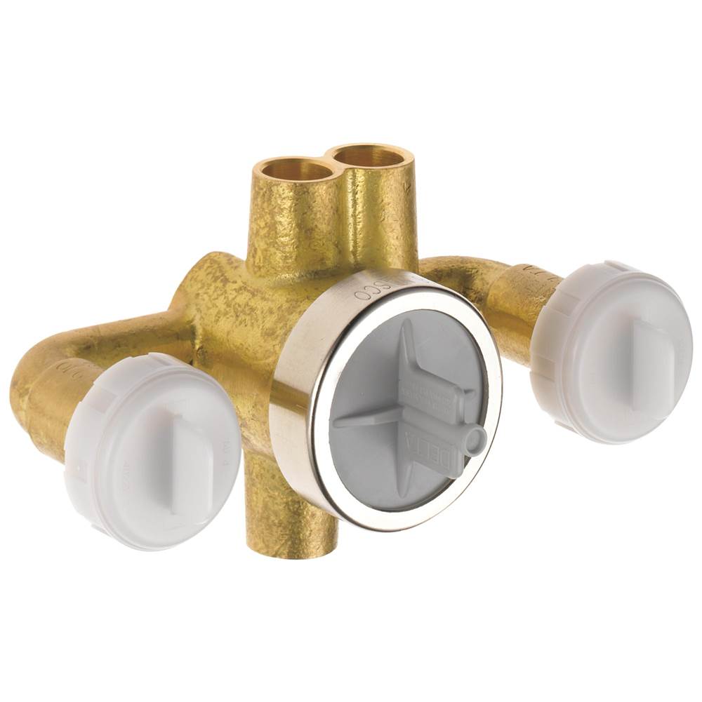 Delta Faucet - Other Jetted ShowerE XO Diverter Rough - Chrome