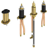 Delta Faucet - Other Two Handle Flexible Mount with Hand Shower - PEX Crimp