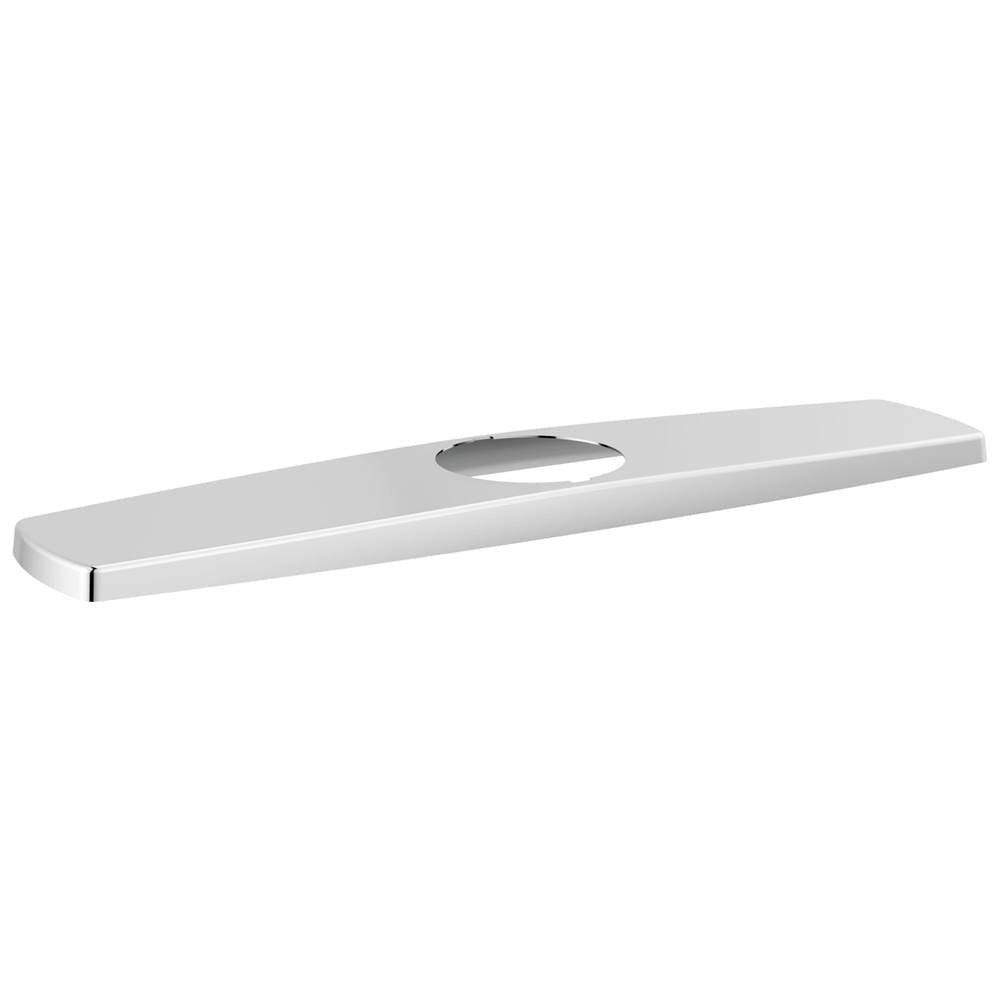 Delta Faucet - Stryke 10'' Kitchen Escutcheon - Chrome
