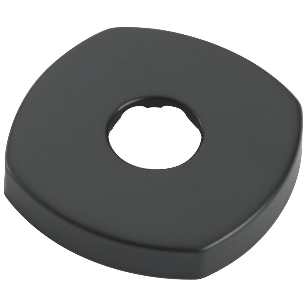Delta Faucet - Stryke Shower Flange - 14S/17S/17T Shower - Matte Black