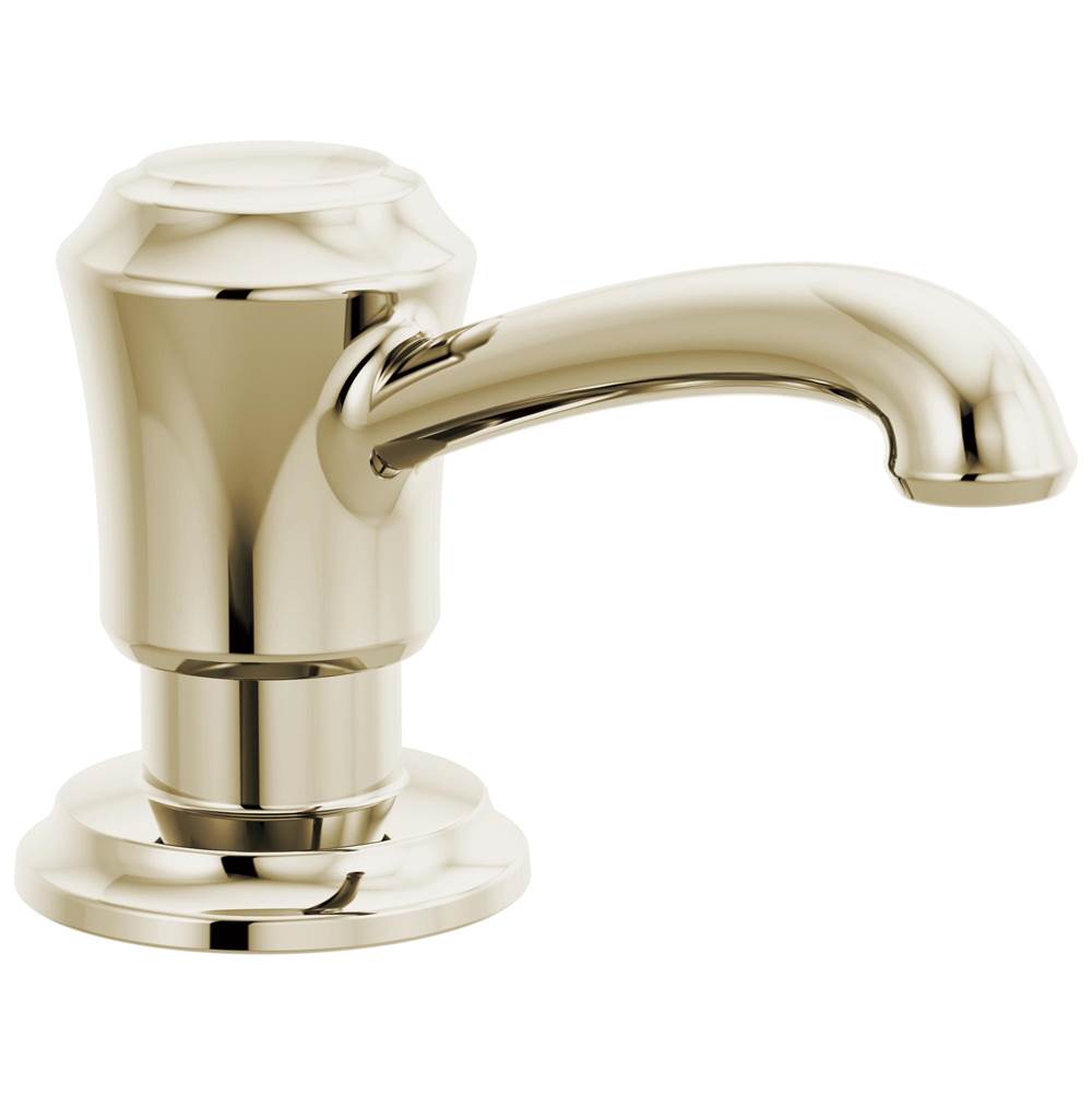 Delta Faucet - CassidyE Soap Dispenser - LumicoatÂ® Polished Nickel