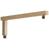 Delta Faucet - Universal Showering Components Angular Overhead Shower Arm - LumicoatÂ® Champagne Bronze