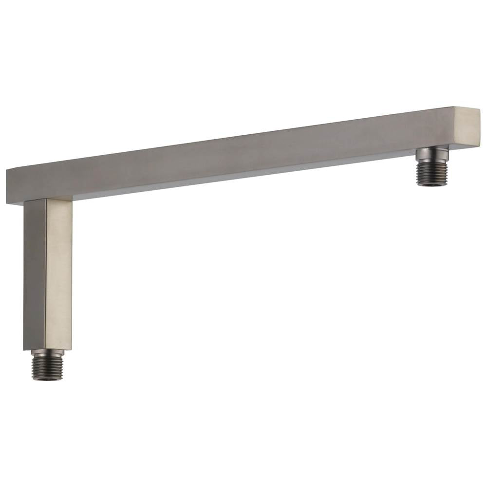 Delta Faucet - Universal Showering Components Angular Overhead Shower Arm - LumicoatÂ® Stainless