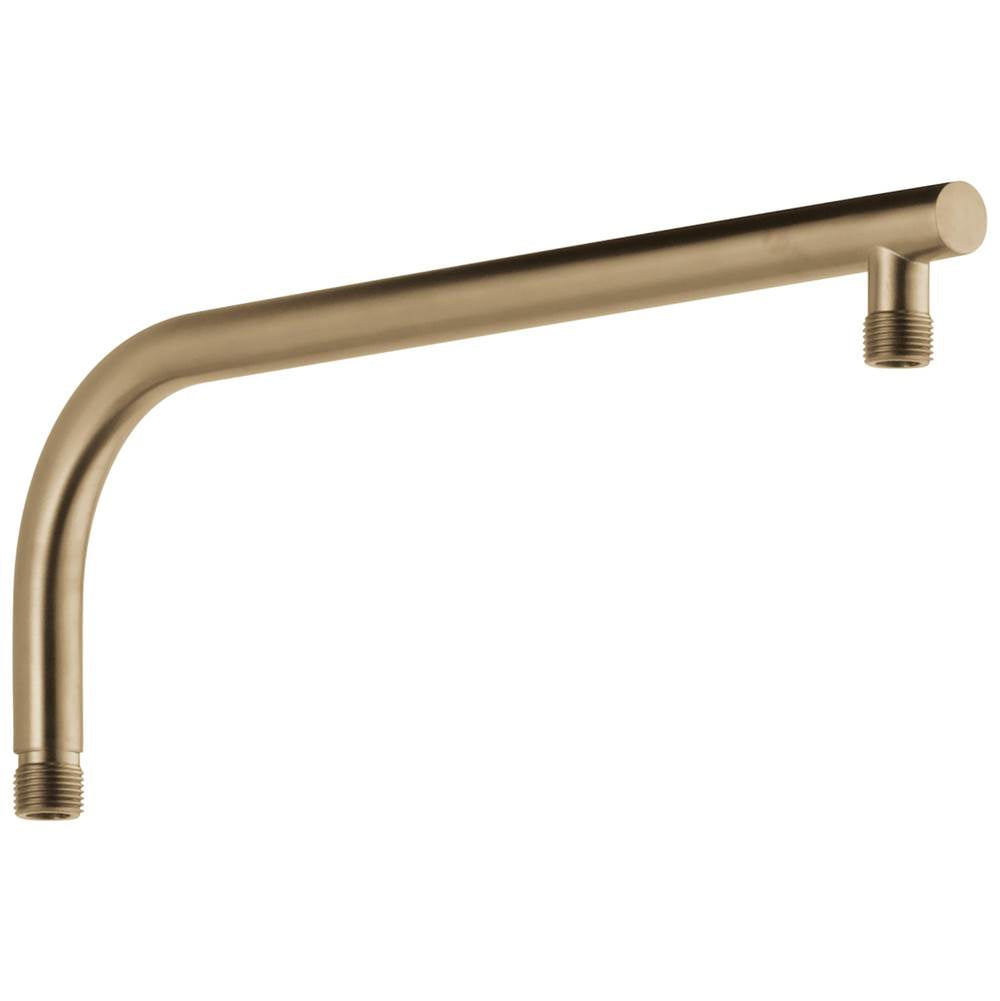 Delta Faucet - Universal Showering Components Round Overhead Shower Arm - LumicoatÂ® Champagne Bronze