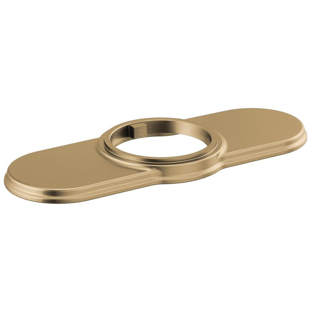 Delta Faucet - BroderickE Escutcheon - True Bar - Champagne Bronze