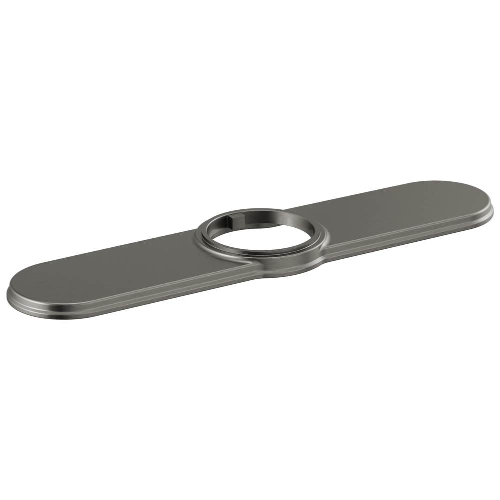 Delta Faucet - BroderickE Escutcheon - Pulldown - Black Stainless