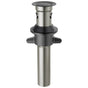 Delta Faucet - Other Metal Push-Pop With Overflow - Matte Black