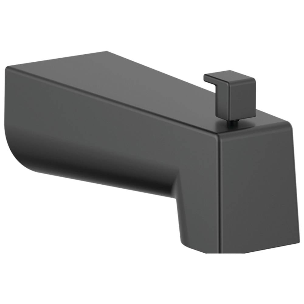 Delta Faucet - ModernE Tub Spout - Pull Up Diverter - Matte Black