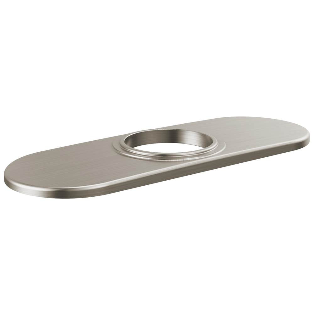 Delta Faucet - TetraE Escutcheon & Gasket - LumicoatÂ® Stainless