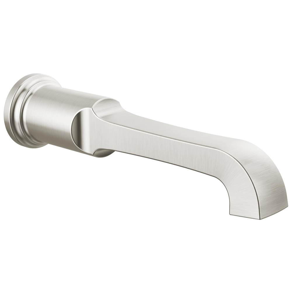Delta Faucet - TetraE Non-Diverter Tub Spout - LumicoatÂ® Stainless