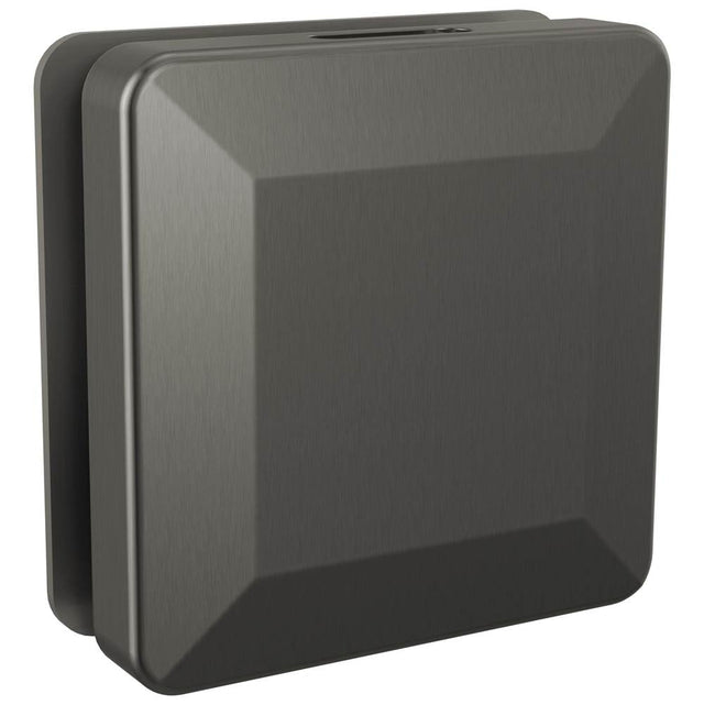 Delta Faucet - Universal Showering Components Square Steam Head - LumicoatÂ® Black Stainless