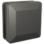 Delta Faucet - Universal Showering Components Square Steam Head - LumicoatÂ® Black Stainless