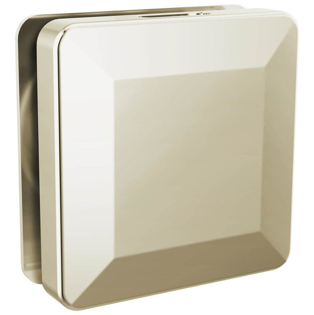 Delta Faucet - Universal Showering Components Square Steam Head - LumicoatÂ® Polished Nickel