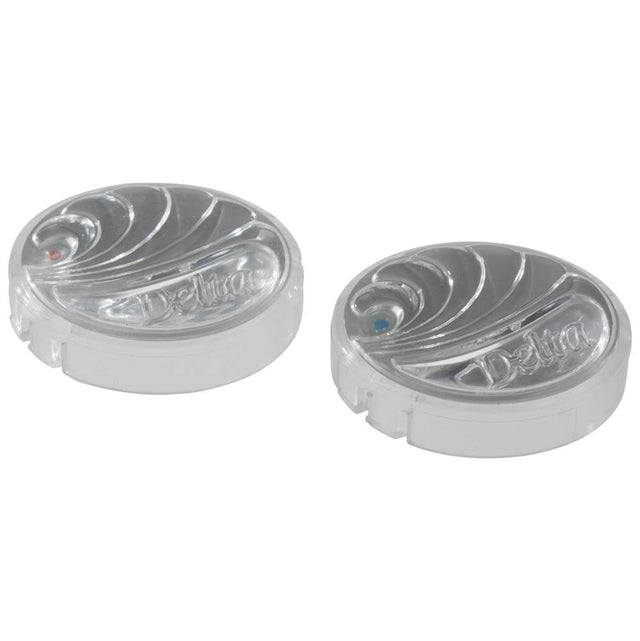 Delta Faucet - Other Button Set - Hot / Cold - Clear - Other Finishes