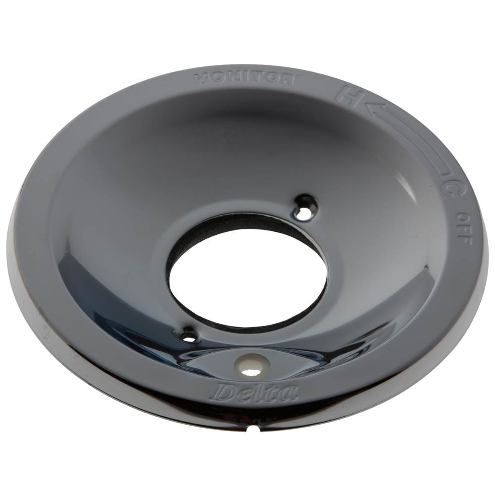 Delta Faucet - Other Escutcheon - Deep - 13, 14 & 17 Series Push-Button Diverter - Chrome