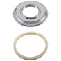 Delta Faucet - Other Handle Base w/ Gasket - Roman Tub - Chrome
