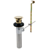 Delta Faucet - Other Metal Drain Assembly - Less Lift Rod - Bathroom - Polished Brass