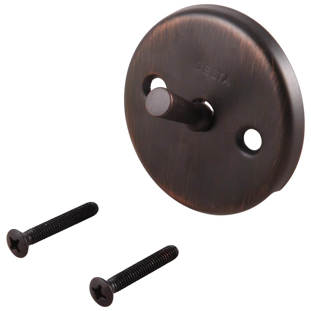 Delta Faucet - Other Overflow Plate & Screws - Trip Lever - Venetian Bronze
