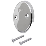 Other Overflow Plate & Screws - No Trip Lever
