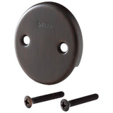 Delta Faucet - Other Overflow Plate & Screws - No Trip Lever - Venetian Bronze