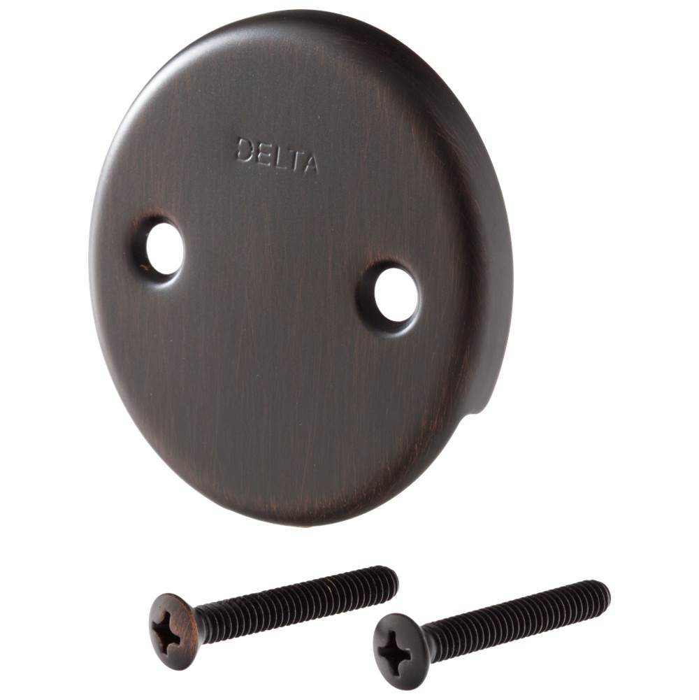 Other Overflow Plate & Screws - No Trip Lever
