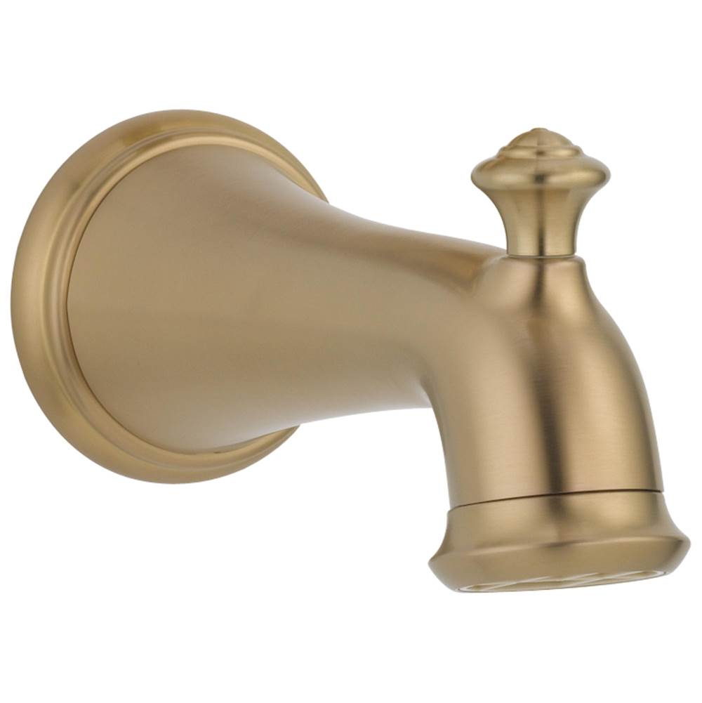 Delta Faucet - Victorian Tub Spout - Pull-Up Diverter - Champagne Bronze
