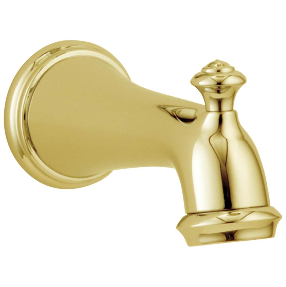 Delta Faucet - Victorian Tub Spout - Pull-Up Diverter - Polished Brass