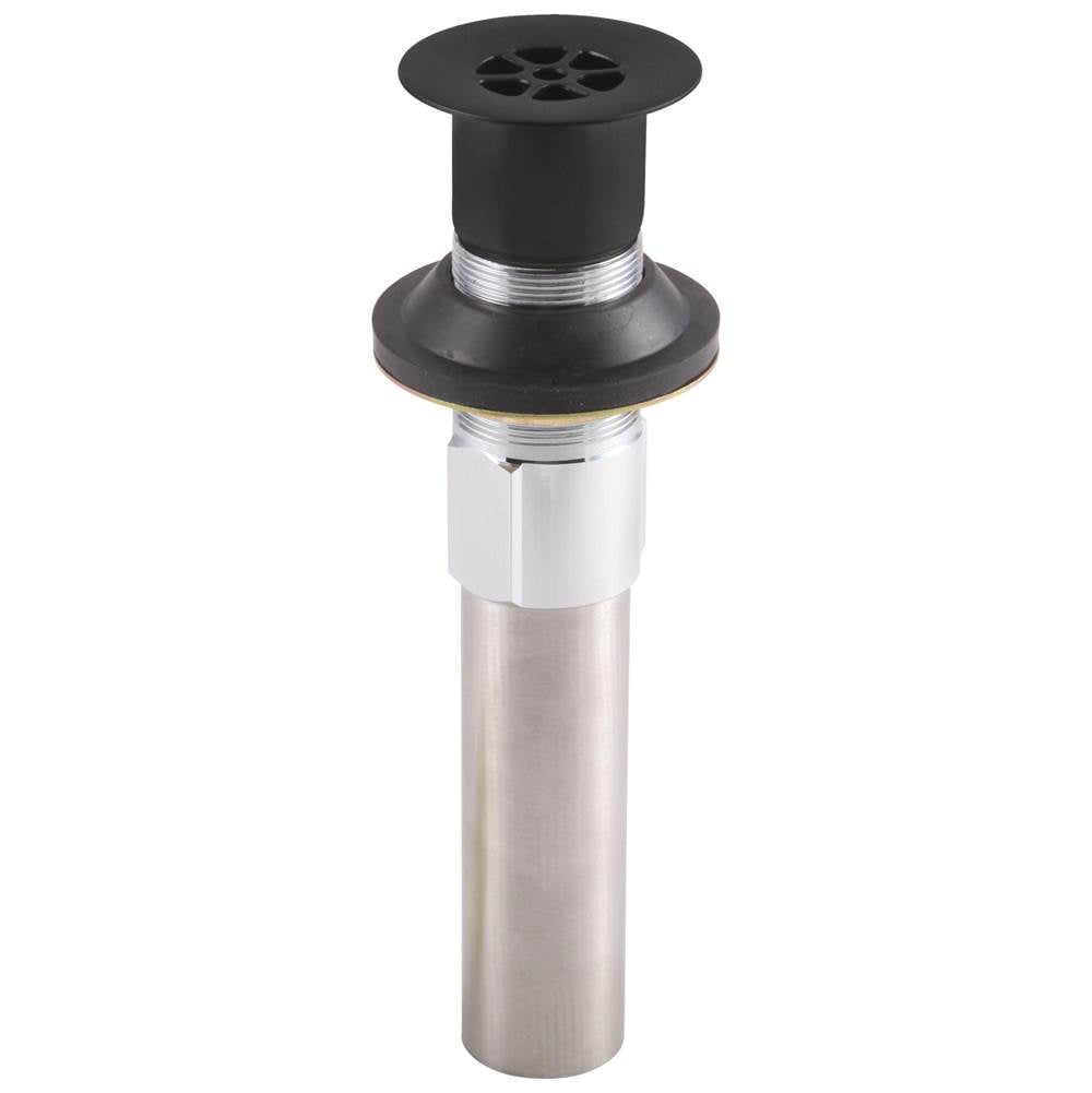 Delta Faucet - Zura Grid Strainer - Less Overflow - Bathroom - Matte Black