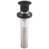 Delta Faucet - Zura Grid Strainer - Less Overflow - Bathroom - Matte Black