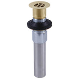 Leland Grid Strainer - Less Overflow - Bathroom