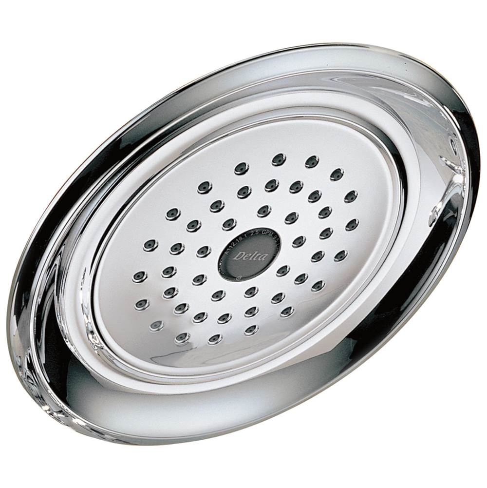 Delta Faucet - Universal Showering Components Single-Setting Raincan Shower Head - Chrome