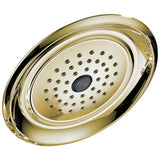 Delta Faucet - Universal Showering Components Single-Setting Raincan Shower Head - Polished Brass