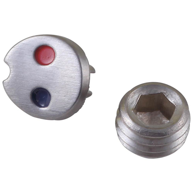 Delta Faucet - Leland Set Screw & Button - Arctic Stainless