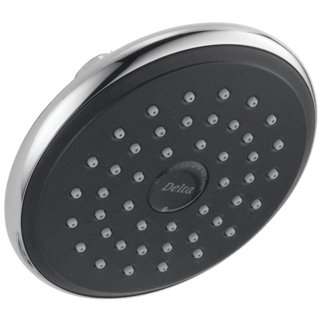 Delta Faucet - Universal Showering Components Single-Setting Raincan Shower Head - Chrome