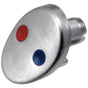 Delta Faucet - Pilar Button - Red / Blue - Finished - Venetian Bronze