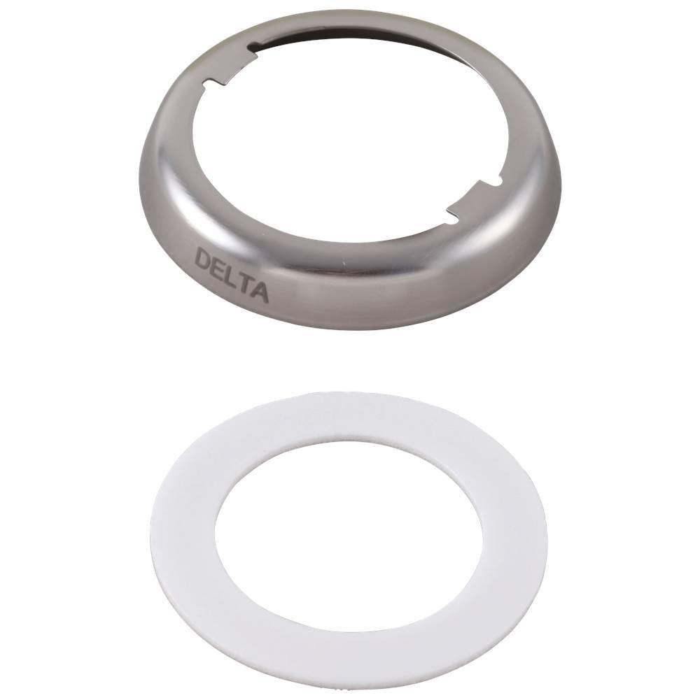 Delta Faucet - CollinsE Escutcheon & Gasket - White