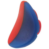 Lahara Button - Red & Blue