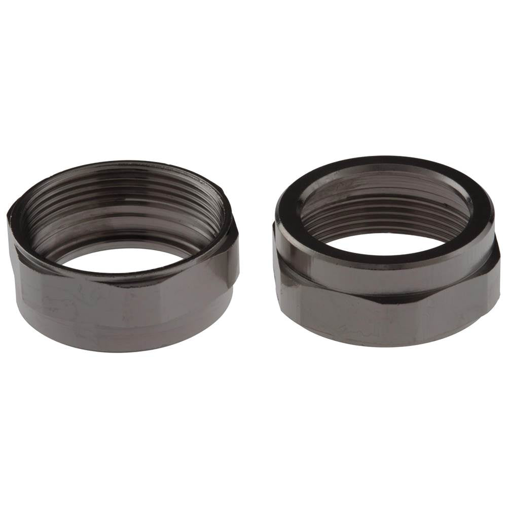 Delta Faucet - Other Bonnet Nuts (2) - Two Handle Kitchen or Bathroom - Chrome