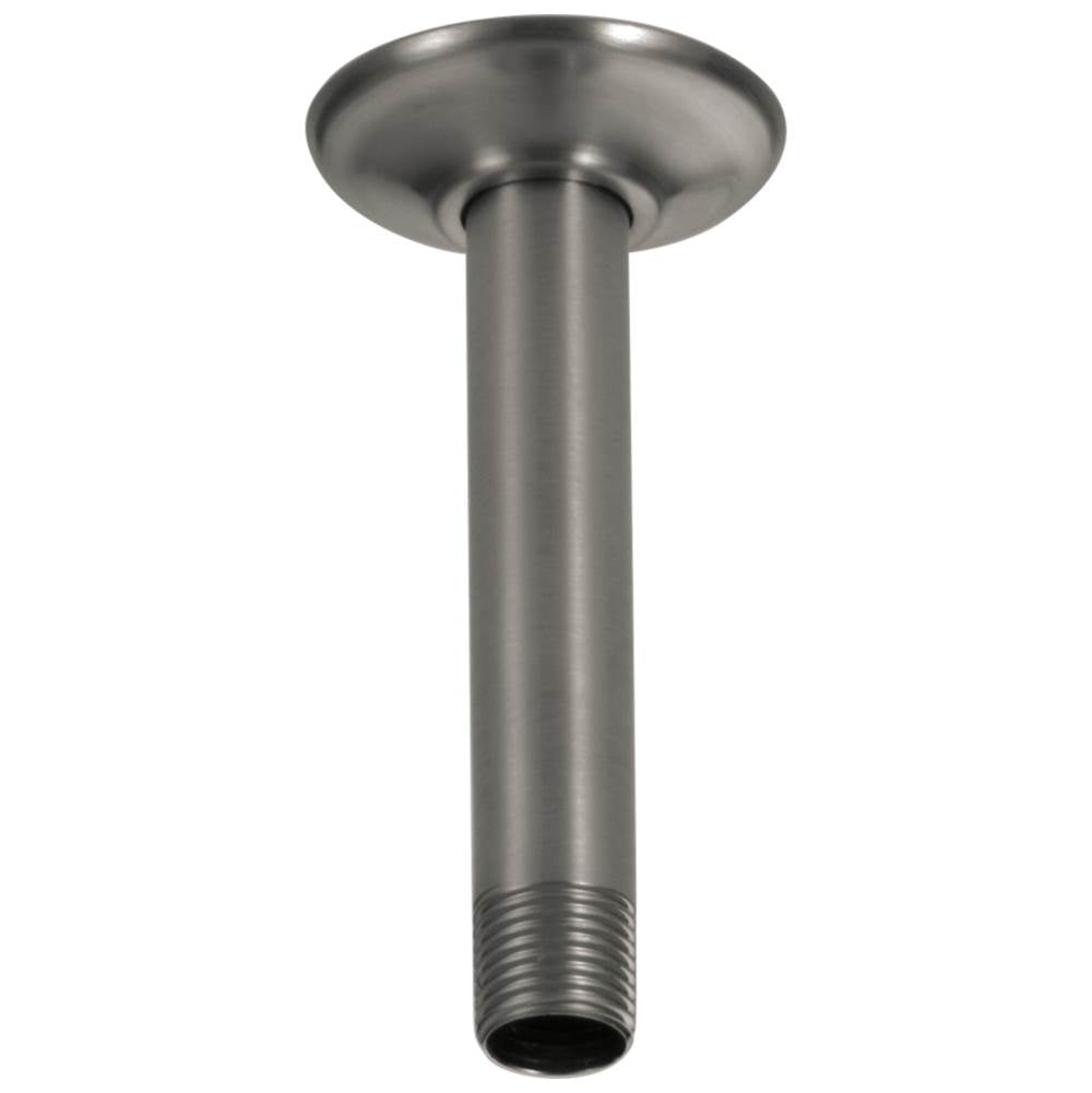 Delta Faucet - Universal Showering Components Shower Arm & Flange - Ceiling Mount - Black Stainless