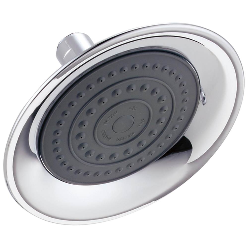 Delta Faucet - Universal Showering Components Single-Setting Raincan Shower Head - Chrome