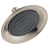 Delta Faucet - Universal Showering Components Single-Setting Raincan Shower Head - Brushed Nickel