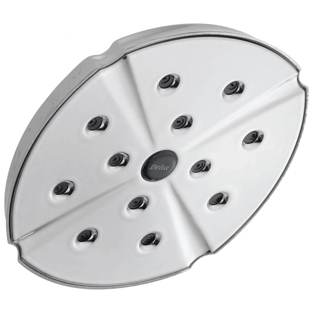 Delta Faucet - Universal Showering Components H2OKineticSingle-Setting Raincan Shower Head - Chrome