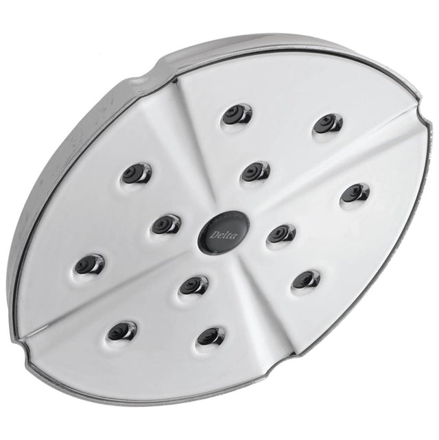Delta Faucet - Universal Showering Components H2OKineticSingle-Setting Raincan Shower Head - Chrome