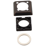 Delta Faucet - DrydenE Escutcheon - 1 Hole Bathroom - Stainless