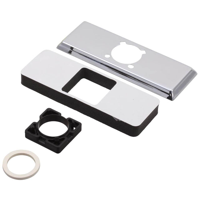 Delta Faucet - DrydenE Escutcheon - 3 Hole - 1H Bathroom - Spotshield Stainless