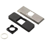 Delta Faucet - DrydenE Escutcheon - 3 Hole - 1H Bathroom - Stainless