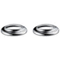Delta Faucet - Windemere Handle Bases & Gaskets (2) - Chrome
