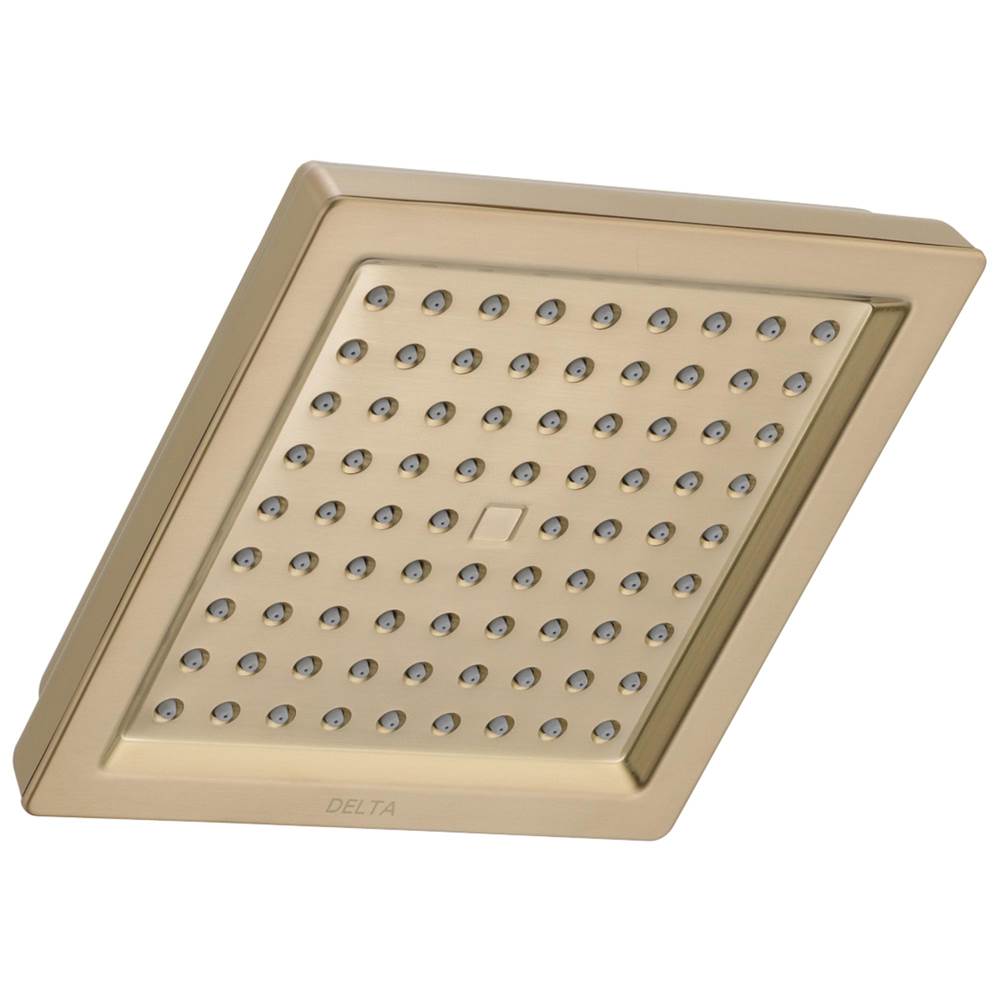 Delta Faucet - Universal Showering Components Single-Setting Raincan Shower Head - Champagne Bronze